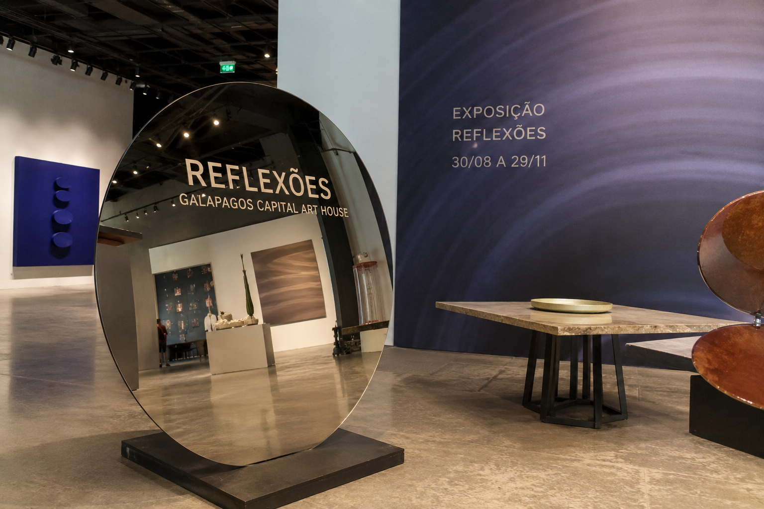 Galapagos Capital Art House inaugura exposição “Reflexões” em Porto Feliz