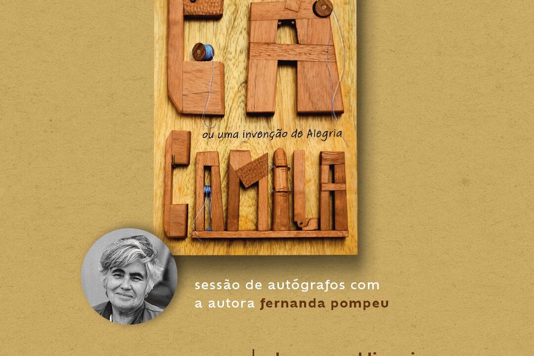 Fernanda Pompeu lança livro em tarde de autógrafos em SP