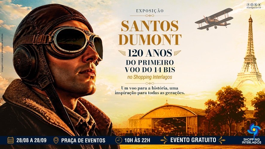 Réplica do 14-Bis chega a São Paulo em exposição gratuita