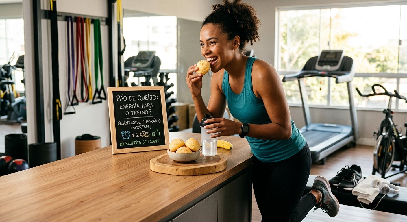 Pão de queijo no pré-treino: entenda quando e como consumir o alimento
