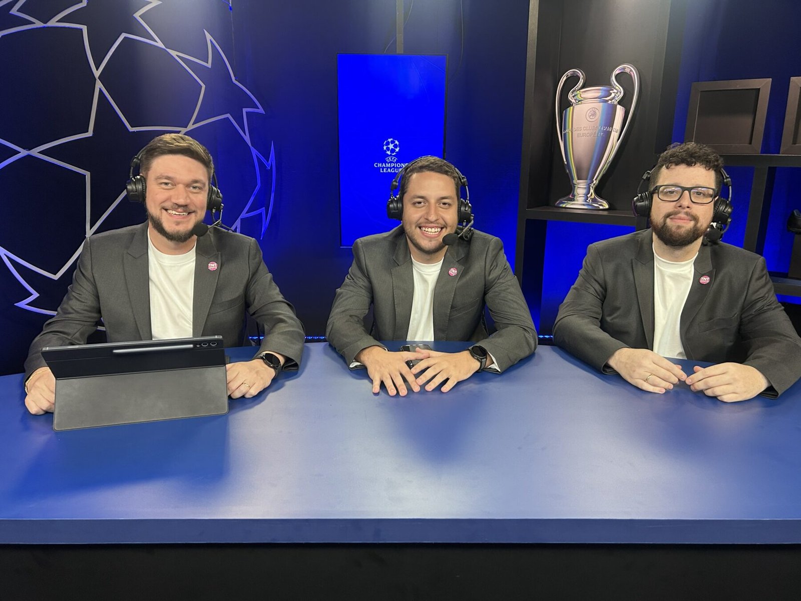 TNT Sports escala equipe para a Champions League no YouTube
