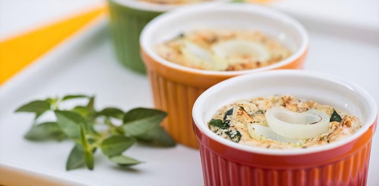 Suflê de vegetais é opção para variar o cardápio