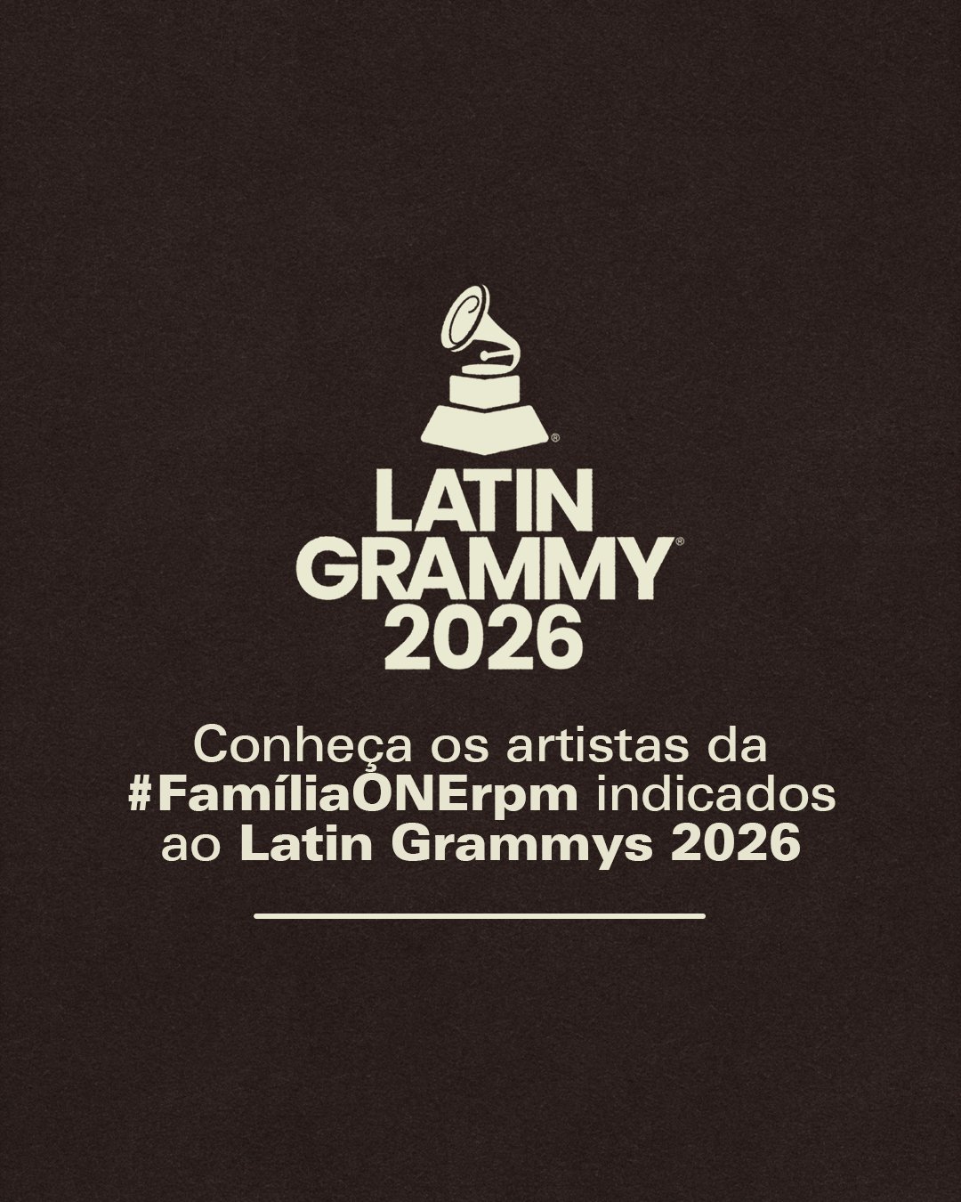 ONErpm reúne 11 indicações ao Latin GRAMMY 2026