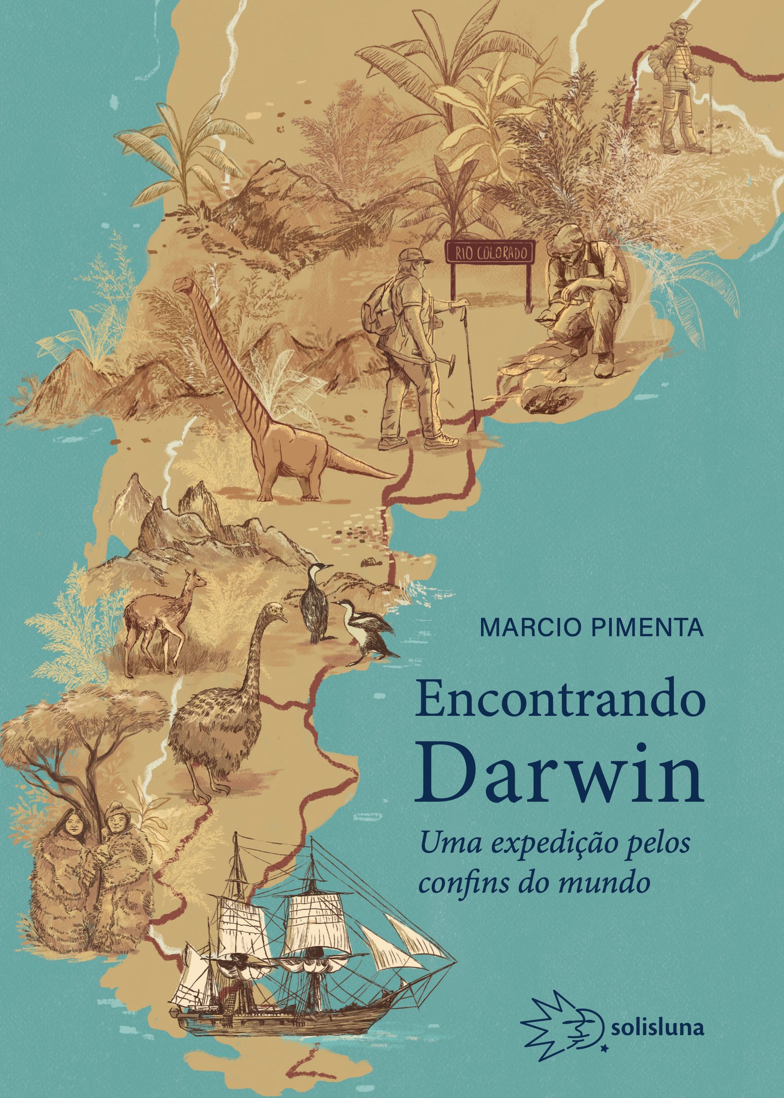 Marcio Pimenta refaz jornada de Darwin em livro