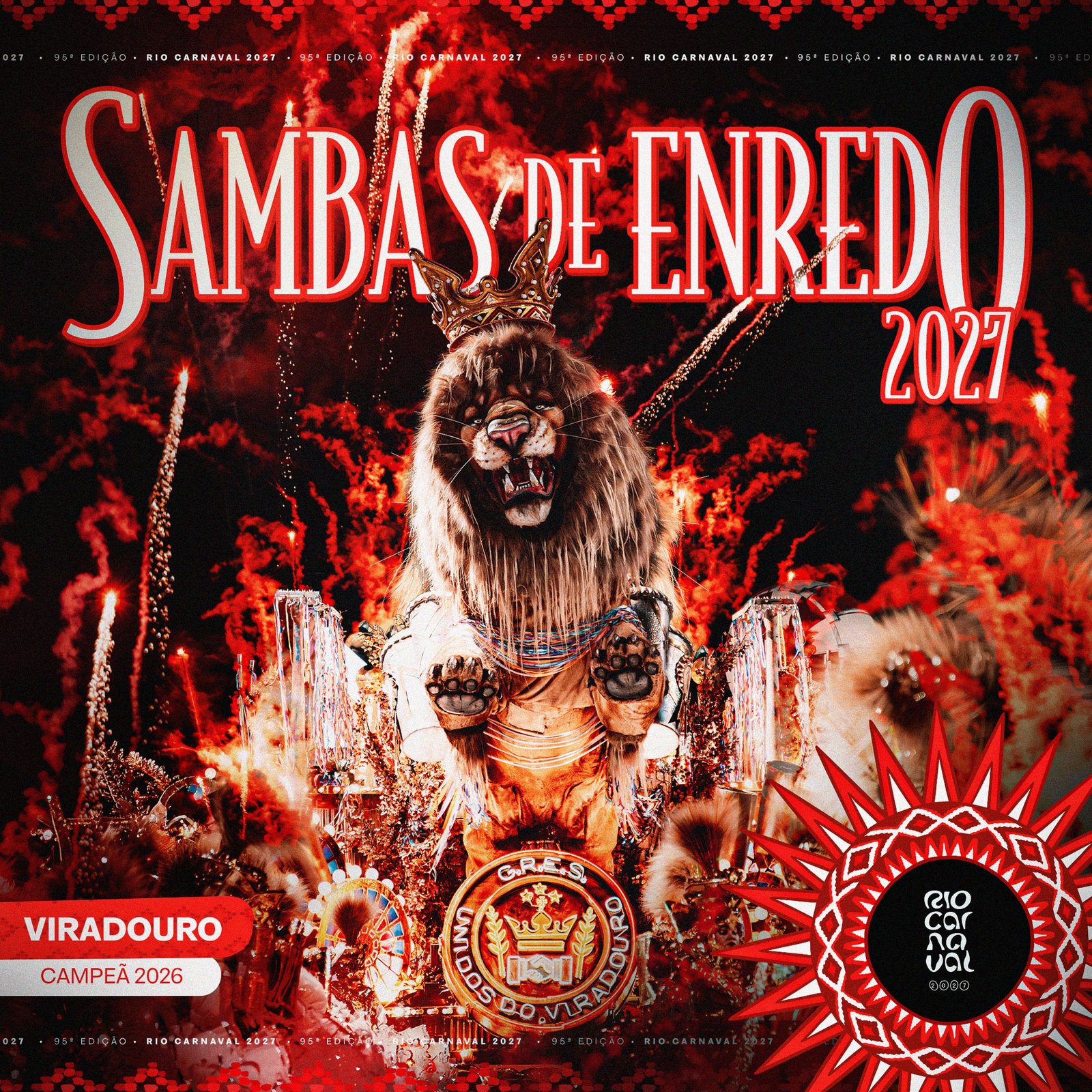 Rio Carnaval lança álbum de sambas-enredo para 2027