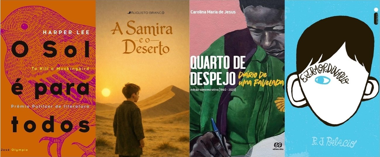 Dia Nacional do Livro: 4 obras sobre empatia e preconceito