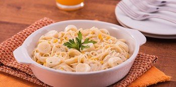 Dia do Macarrão: Vitarella sugere receita cremosa de frango