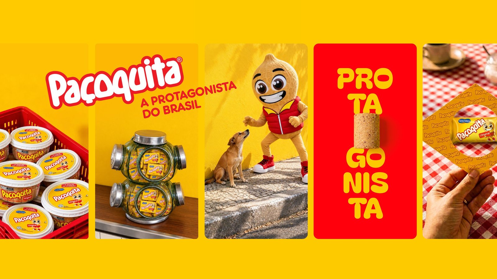 Paçoquita lança campanha “A Protagonista do Brasil”