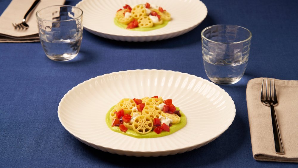 Barilla ensina receita de Gran Ruote com abacate e tomate picante