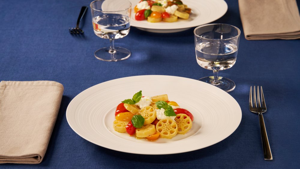 Gran Ruote Barilla com burrata é opção para o Dia da Massa