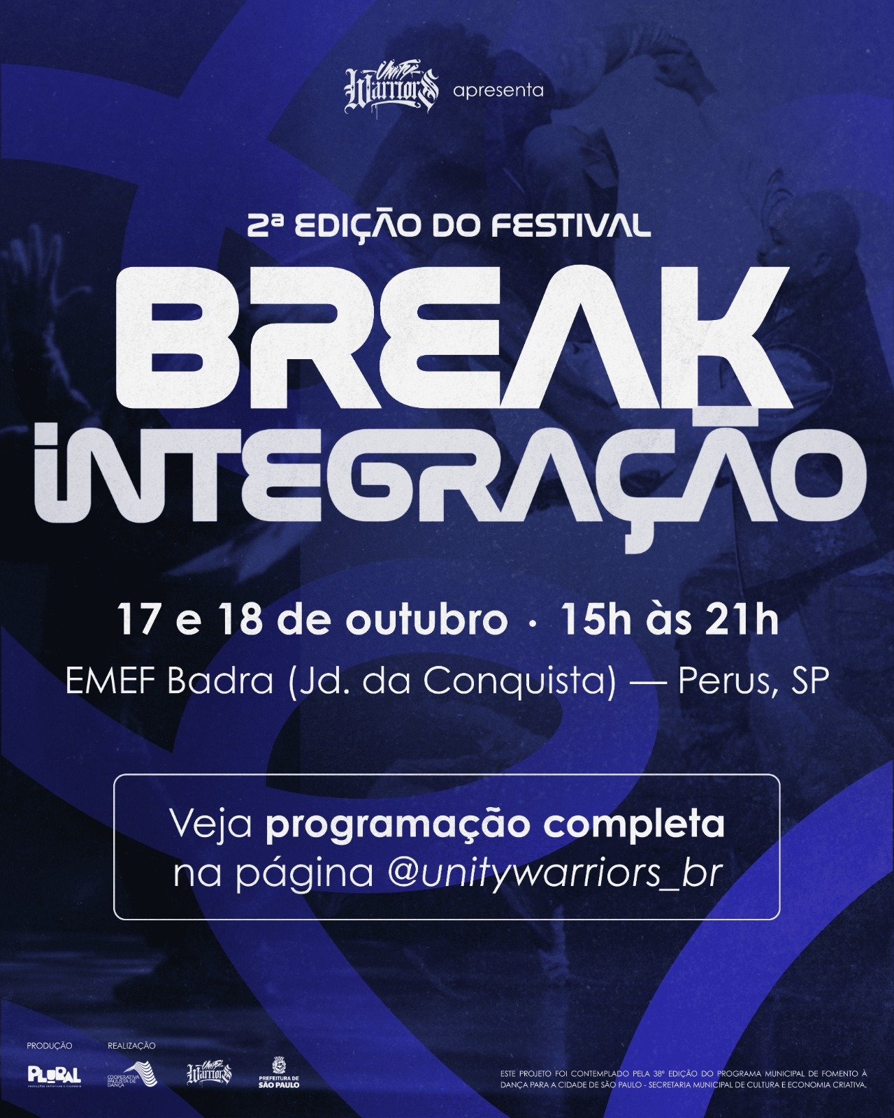 Festival Break’Integração reúne danças urbanas em Perus