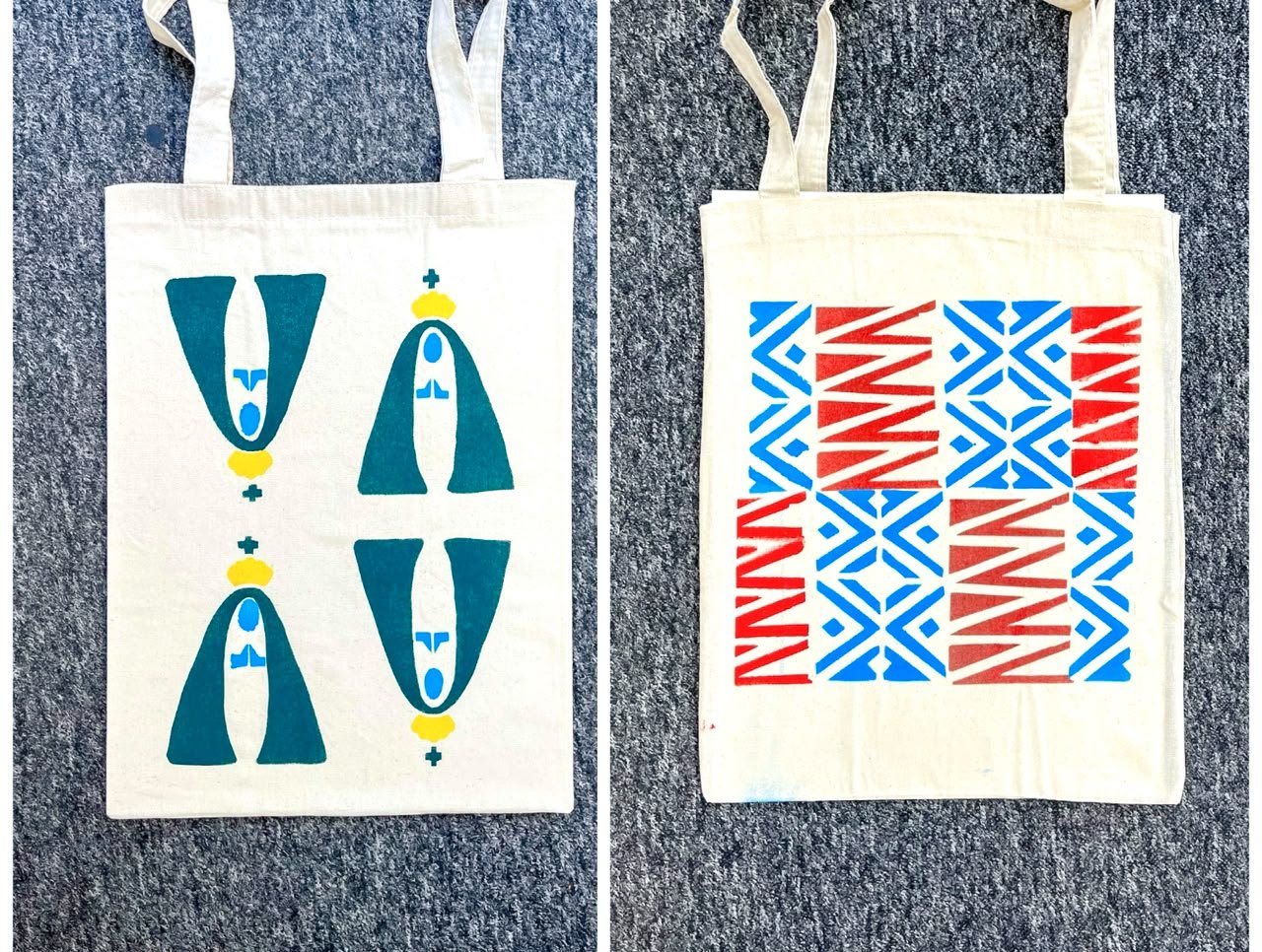 Oficina gratuita capacita artesãs em estamparia e upcycling