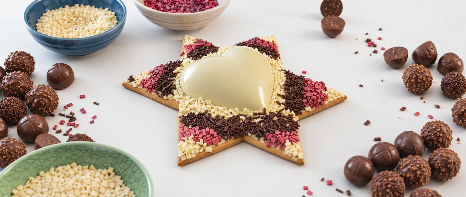 Pinhata de biscoito com pistache é opção para o Dia das Crianças
