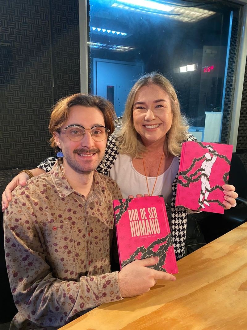 Sebastião Pedrosa fala sobre livro de terror na Rádio MEC